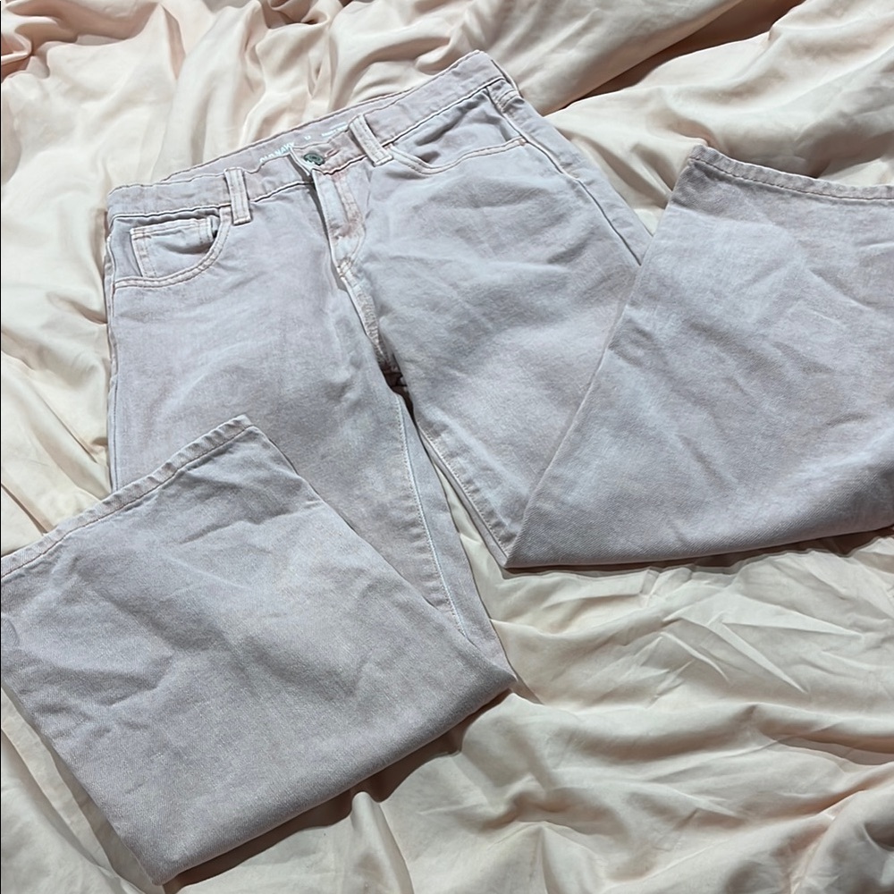 Old Navy Pink Straight Leg Jeans